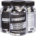 Geliştirilen Sporcu Epimuscle - Doğal Dövme, Lean Mass'i Arttır, Myostatin'i, 250 mg Pure Epicatechin / 60 Capsules