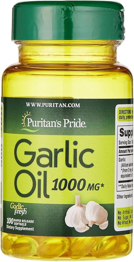 Puritan's Prides Oil 1000 mg 100 Softgels
