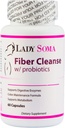Lady Soma Fiber Probiyotiks ile Kadınlar için Temiz, 60 Capsules