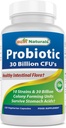 En İyi Doğal Probiyotik 10 Strains & 30 Milyar CFU Intestinal Flora, 120 Veggie Capsules - Raf Stable probiyotik (4146365)