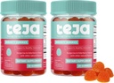 TEJA Immune Support Gummies for Friends with Vitamin D, VIT C, çinko ve Acerola. Low Sugar Supplement, Daily Immunity Multivitamin for Age 12-17 Teenagers to Yetişkinler. 30 Gummies (2 Pack)