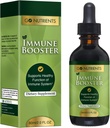 Go Nutrients Immune Branson - Sıvı Herbal Echinacea, Goldenseal & Usnea - 1 Enhancing Defense for Yetişkinler & Çocuklar | 2 oz Tincture (48 Hizmet) Doğal Savunma ve Sağlık