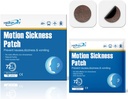 16ct Motion Sickness Patches – Sea Sickness Patches for Cruise, Car, Airplane, and Other Travel – Μη Νυσταγμένος, Αποτελεσματικός, Διαρκεί 72 ώρες