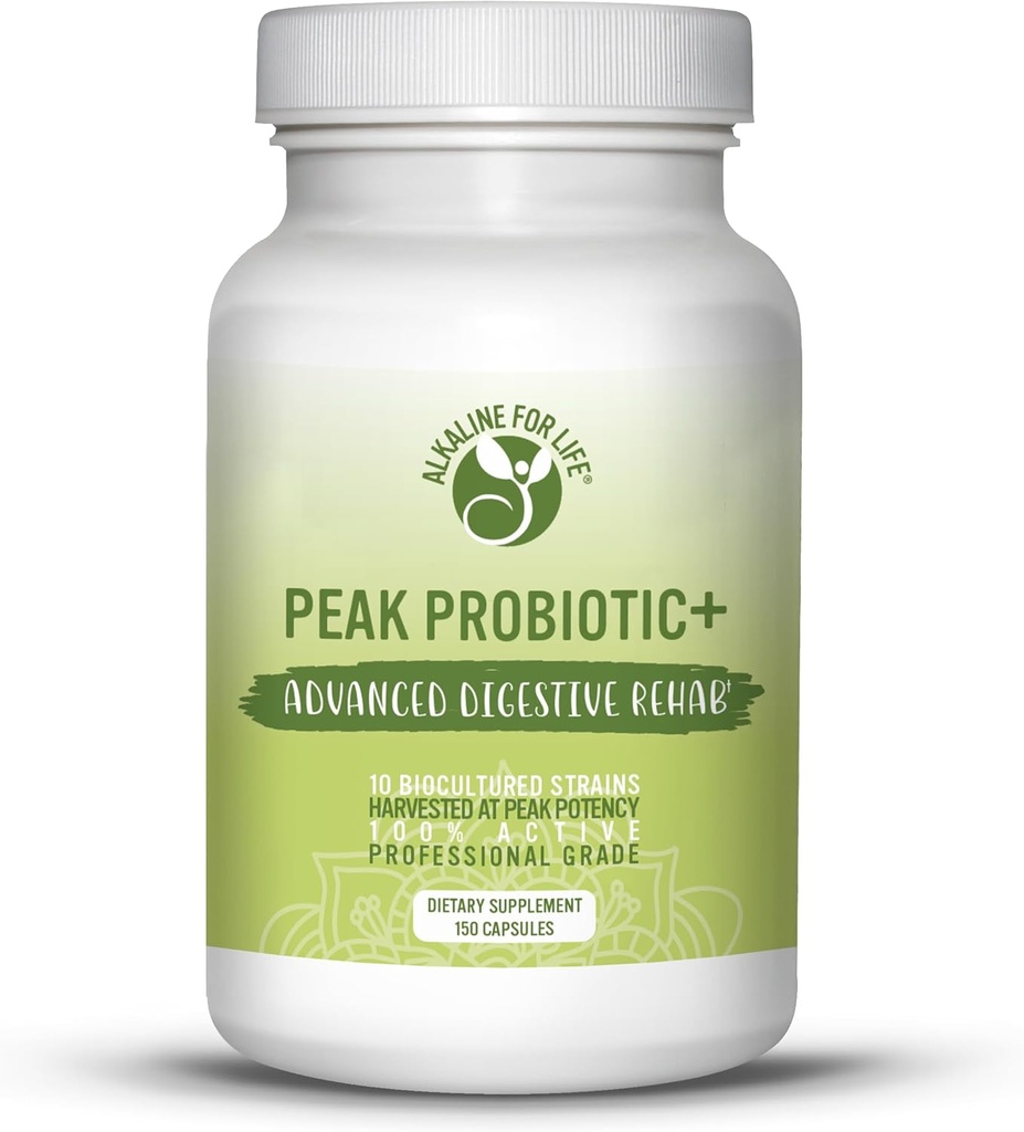 Peak Probiyotik+ 7.5 Milyar Peak Harvested Probiyotiks 10 Gut Health Acidofilius Probiyotik for Digestive Health probiyotiks for Women, probiyotiks for Menbiyotiks