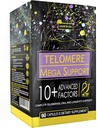 ACTIF Telomere Mega Support with 10+ Faktörs, Non-GMO, Telomerase and DNA Supplement for Energy, Memory and Anti-Aging, Made in USA, 60