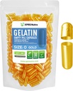 XPRS Nutra Boyutu 0 Boş Kapsüller - 100 Kont Boş Gelatin Capsules - Pill DIY Capsule - Pure Bovine Pill Gel Caps For Do-It- Yourself Supplements (Gold)