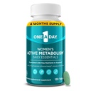Bir Günlük Kadının Aktif Metabolism Daily Essential, Kadınlar için Multivitamin, Metabolism Desteği, 8 B-Vitamins, Vitamin D, Magnezyum & More,120