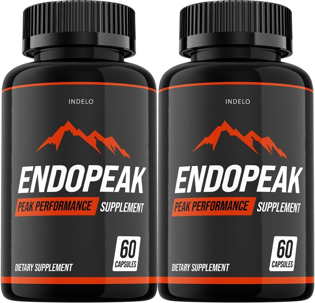 (2 Pack) Endopeak για άνδρες, Endo Peak Advanced Performance Supplements, EndoPeak Performance 24, EndoPeek Κριτικές (120 Κάψουλες)