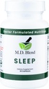 Uyku - L-Theanine ile Doğal Tamam, Ashwagandha, Magnezyum, Valerian Root, Melatonin - Derin Uyku ve Rejuvenating Rest için Formula - 90 Capsules