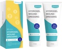 Dimora 2 Packs 6oz Hydrogel First Aid Ointment, Burn Injory Soothing Gel, Skin Tamir Kremi Acil Burn için, Postoperatif Incisions, Bruises, Debridement Yara Bakım