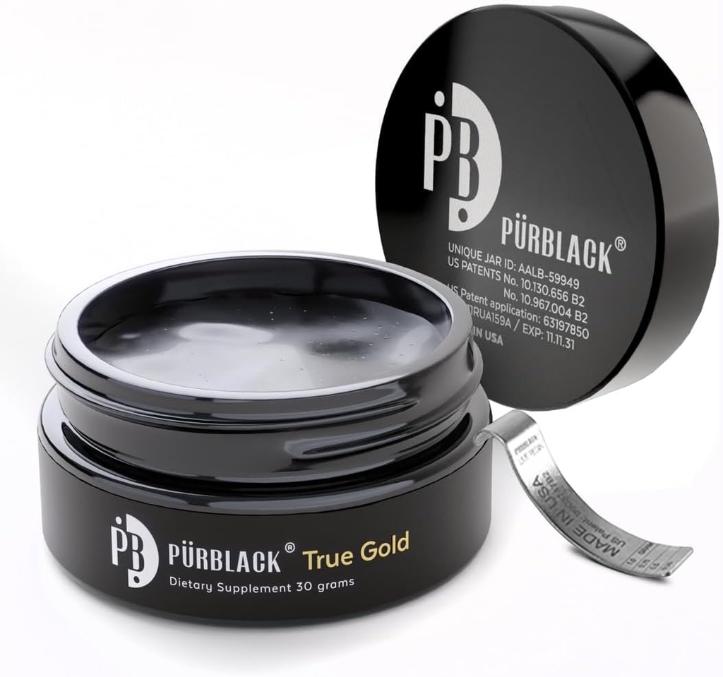 Canlı Pure Machinery Pure Gold Shilajit - Organik Shilajit Supplement with Over 80 Minerals - High Bioavailability & Antioksi Support Mineral Supplement - Authentic Gold Infüzyon | USA Made 60 Services