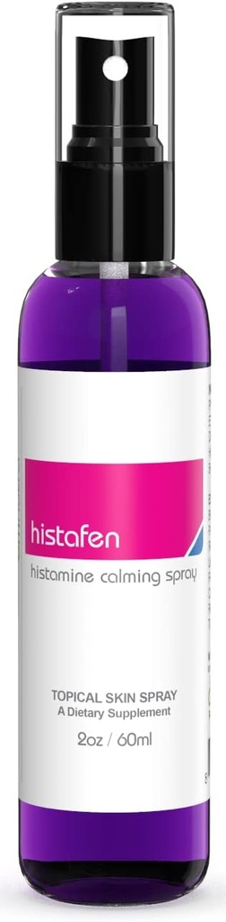 Histafen Antihistamin Extra Strength Itch Relief Spray - Low Diamine Oxidase Dao Enzyme Mast Hücresi Aktivating Sendromu Eczema Hives