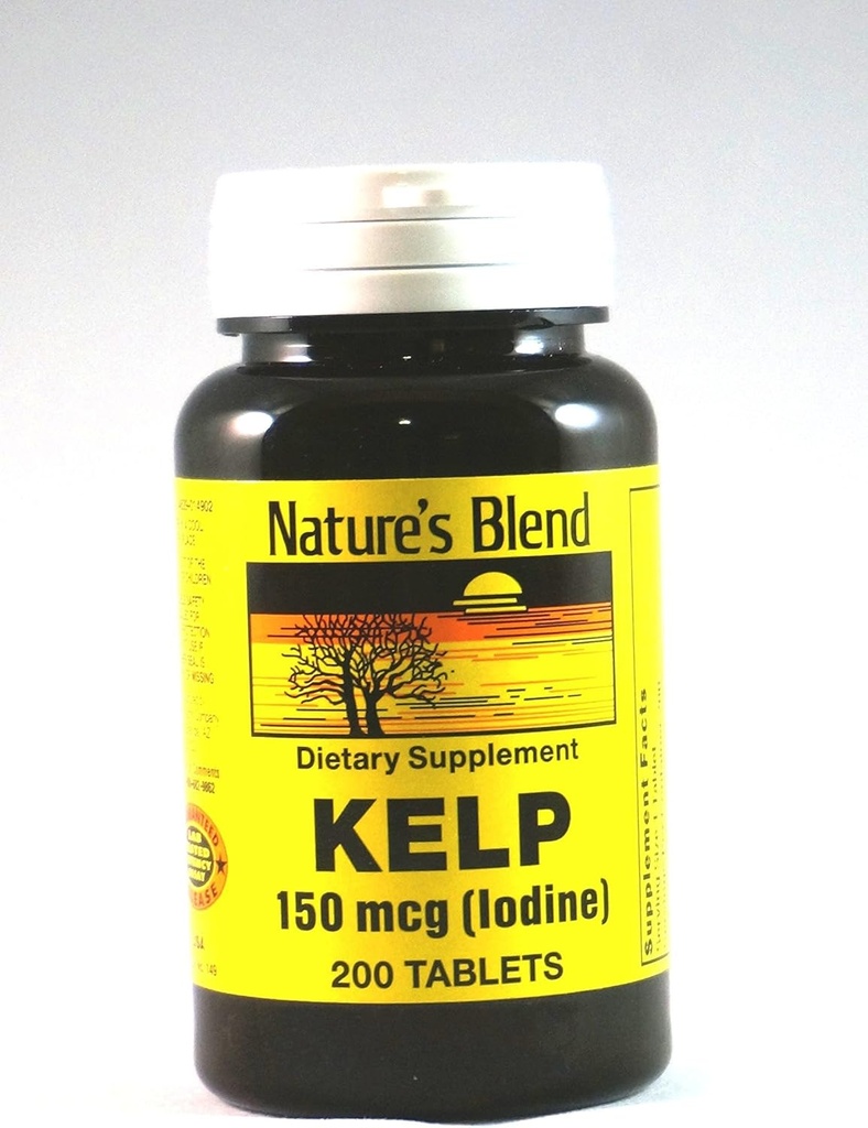 Nature's Blend Kelp 150 mcg (Iodine) 200 Tablets