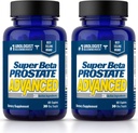 SUPER BETA PROSTATE Advanced – Προώθηση ύπνου, Bladder Υποστήριξης Emptying. Prostate συμπλήρωμα υποστήριξης για την υγεία των ανδρών με Beta σιτοστερόλη, δεν Saw Palmetto. (120 Caplets, 2-Pack)