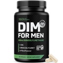 DIM Supplement for Men 300 mg | Estrogen Blocker & Aromatase Inhibitor | Ekstra Güçlü Erkeklerin Hormon Dengesi ve Diindolylmethane Plus CDG & Broccoli Floret | Gluten-Free | 60 Ctt