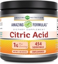 Amazing Formulas Citric Acid Toz Supplement | 1 Gram | Unflavored | Non-GMO | Gluten-Free | Made in USA (1 Pack, 1 LB)