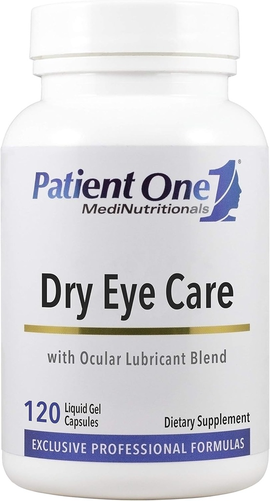 Hasta Bir Kuru Göz Bakımı | Soothe Kuru, Irritated Eyes and Support Eye Health* | Omega 3 Fatty Acids, GLA ve More | 120 Capsules