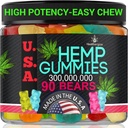 Καρποί κάνναβης για Gummies ύπνου ήρεμες αρκούδες, δυσφορία, δέρμα-Ειρήνη και χαλάρωση, φρουτώδη αρώματα, φυσικό έλαιο κάνναβης Gummy Bears Βρώσιμα στις ΗΠΑ-90 Bears