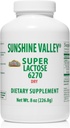 Sunshine Valley® Super Lactose Kuru Toz (FREE FLOW POUR) - Natural Sweetener & Baking Advancedr, Tozlu Pişirme ve Gıda Mixtures, Food Stabilizer & Filler - 8 ozz