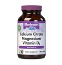 Bluebonnet Beslenme Gıda Citrate Magnezyum Plus Vitamin D3 Caplets, Bone Health & Muscle Relaxation, Non GMO, Gluten, Soy & Milk Free, Kosher, White, 90 Count Count