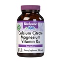 Bluebonnet Beslenme Gıda Citrate Magnezyum Plus Vitamin D3 Caplets, Bone Health & Muscle Relaxation, Non GMO, Gluten, Soy & Milk Free, Kosher, White, 90 Count Count