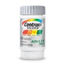 Centrum Silver Multivitamin for Adults 50 Plus, Multivitamin/Multimineral Supplement, Vitamin D3, B-Vitamins, Gluten Free, Non-GMO Συστατικά, υποστηρίζει τη μνήμη και τη γνώση σε ηλικιωμένους ενήλικες - 80 Ct