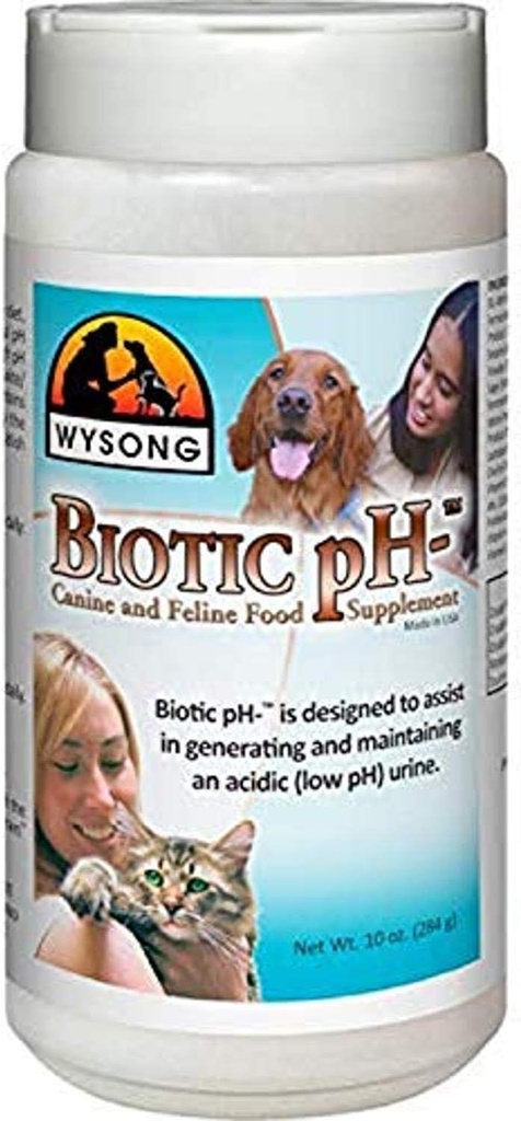 Wysong Biotic pH- κυνικός/Feline συμπλήρωμα διατροφής - 9,75 ουγγιά μπουκάλι