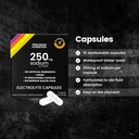 Karşılaştırmalı Elektrolyte Capsules - 15 Fırkalı Paketli (Waterproof) / Salt Capsules - Combat Cramp - Yapay Malzemeler, Digestion-Friendly Formula - Gluten Free,Vegan Friendly (1-Pack)