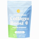 GOLDE - Collagen Boost Vegan Creamer - Vanilla Cream - Plant Based Collagen Supplement w/Hyaluronic Acid, Biotin, & Bamboo Extract - Supports Hair, Skin, & Nail Health - 30 Servings