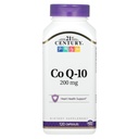 21. Yüzyıl Co Q10 200 mg Capsules, 120 Kont (27435)
