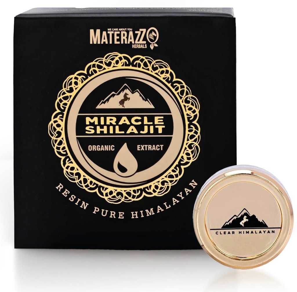 Pure Himalaya Shilajitwear 10g (1 Pack) - Organik Altın Notu 85+ Trace Minerals, Fulvic Acid - Supports Vitality & Genel Wellness - Erkekler ve Kadınlar için ideal