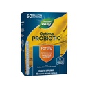 Ο δρόμος της φύσης Οχυρώστε Optima Probiotic για τους άνδρες και τις γυναίκες, 50 δισεκατομμύρια ζωντανές κουλτούρες, 6 στεφάνες, υποστηρίζει Digestive και ανοσοποιητική υγεία *, 30 κάψουλες (συσκευασία Μαΐου Vary)