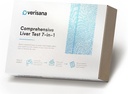 Verisana Liver Test – at-Home Liver Health & Function Check – 7 Biomarkers Including AST, ALT, GGT, AST/ALT Oran, HbA1c, HsCRP, TBILI – K