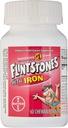Flintstone Vit W/Iro Boyutu 60s Flintstones Çocuklar Multivitamin Supplement W/ Iron Chewable Tabs 60 Ct (Pack of 2)