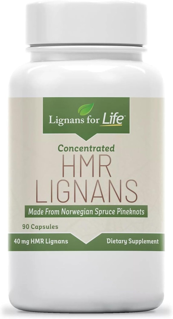 Lignans for Life HMR Lignans for Dogs I Vitamin for Health Pet | Wellness Supplement | Beslenme - 90 Capsules I 40 mg