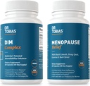 Dr. Tobias Menopause Relief and DIM Kompleksi - Hormonal Denge ve Menopausal Comfort, Non-GMOMO