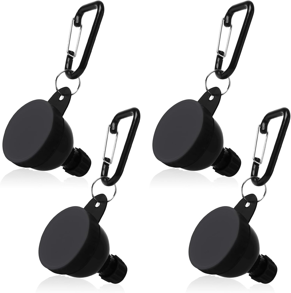 4 Adet Protein Toz Konteyneri, Portatif Protein Toz Seyahat Konteyneri, Protein Toz Mixes için Su Şişe Funnels, Pre Workout/Gym Supplement Funnel 4*50 ML)