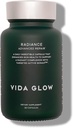 Vida Glow Radiance Supplement Capsules - Anti Aging Supplement - Hedef Dark Spots, Uneven Skin Tone, Redness Relief - Glowing Skin | 30 Servisler