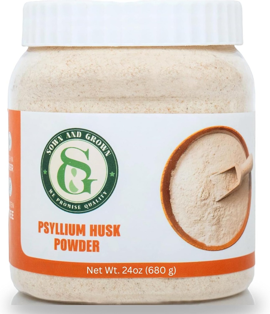 Psyllium Husk Toz 1.5lb | Easy Mix Diyetary Fiber | Cleanse Your Digestive System | Finely Ground Toz | Gluten Free Baking | Non-GMOMO