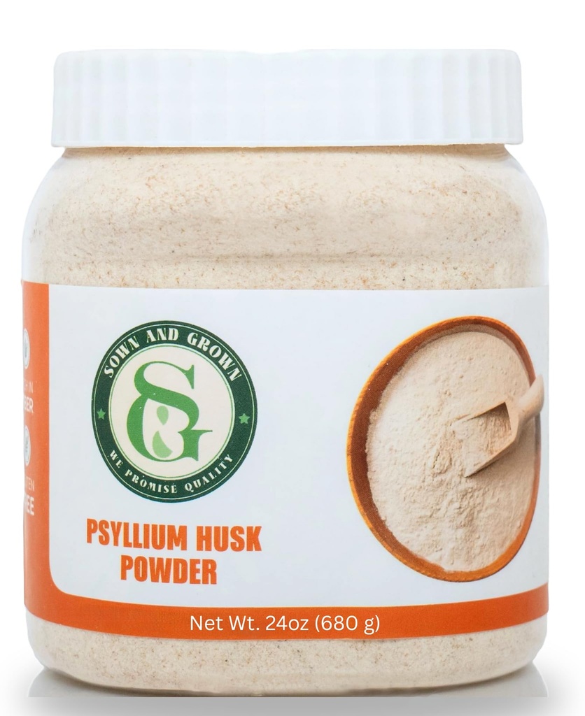 Psyllium Husk Toz 1.5lb | Easy Mix Diyetary Fiber | Cleanse Your Digestive System | Finely Ground Toz | Gluten Free Baking | Non-GMOMO