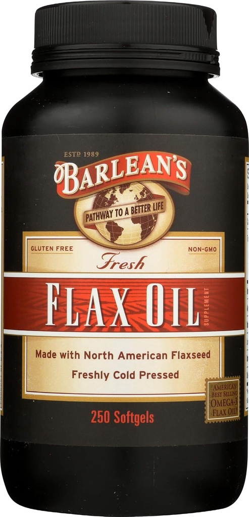 Barlean'ın Flax Oil Caps