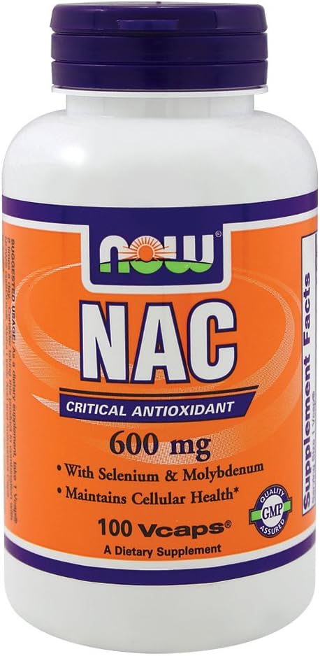 Şimdi Gıdalar NAC 600 mg - 100 Vcaps 8 paket