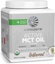 Sunwarrior Organic MCT Oil Powder Supplement Medium-Chain Triglairters Pure Coconut 