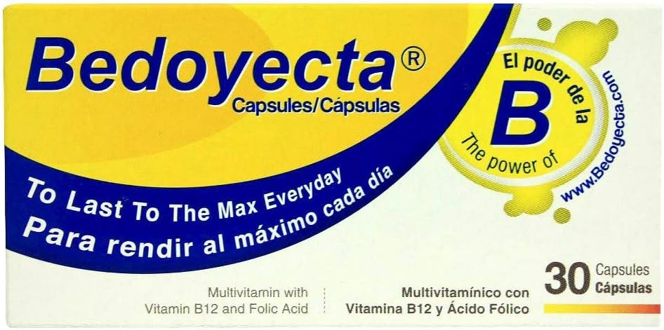 Bedoyecta Multivitamin, 30 Capsules Every (Pack of 4)