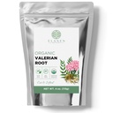 Elanen Naturals Organic Valerian Root 4 oz. (113g), USDA sertifikalı Organik Valerian Root Herb Tea, Te De Valeriana Para Dormir, Valarian Officinalis Whole Loose Leaf, Cut & Sifted