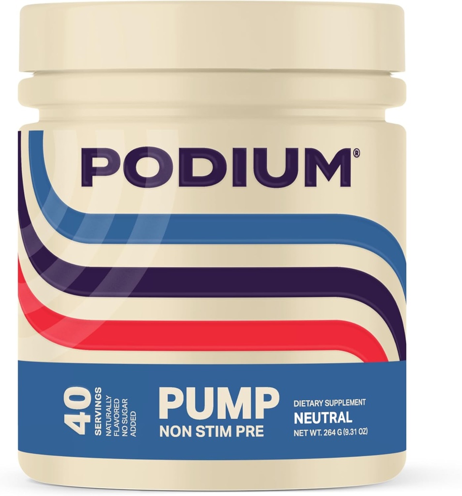 Podium Nutriton, αντλία, διεγερτικό δωρεάν προ-εργασία, 40 υπηρεσίες (Νεοτρόπως)