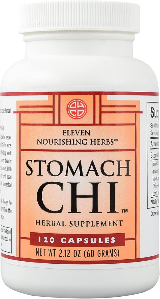 Stomach Chi - Çin Enbal Supplement for Digestive Health - Support & Restore Digestive System & improve Function to Aid Stomach Relief - Natural Digestive Support - 120 Capsules