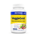 Enzymedica, VeggieGest, Digestive Enzymes, Yüksek Fiber Meals'tan Occasional Gas & Bloating Relief, Vegan & Vegetarian Diyets için Enzyme Mix for Digestive Health, 90 Count