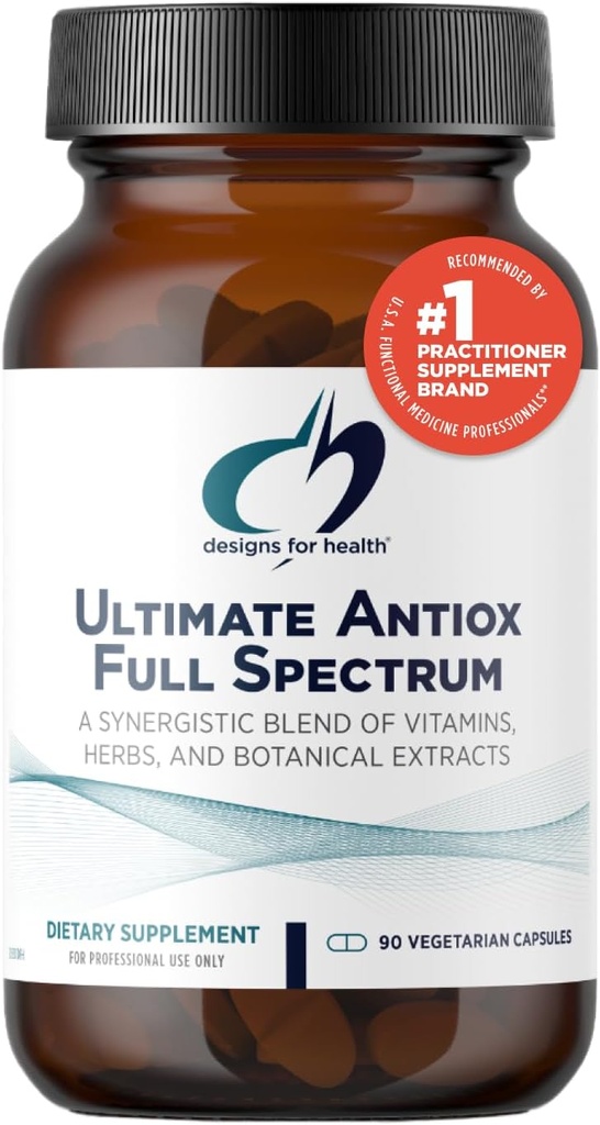 Sağlık Ultimate Antiox Full Spectrum için tasarımlar - Resveratrol ile Antioksio, Lutein, Curcumin C3, Quercetin + More (90 Capsules)