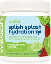 Wellah Splishsville Hydration Electrolyte Drink Mix (Strawberry Kiwi Flavored, 30 Hizmet)